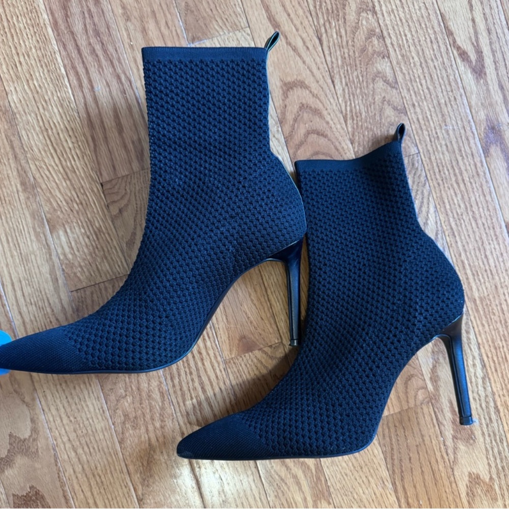 ZARA Knit Sock Boots